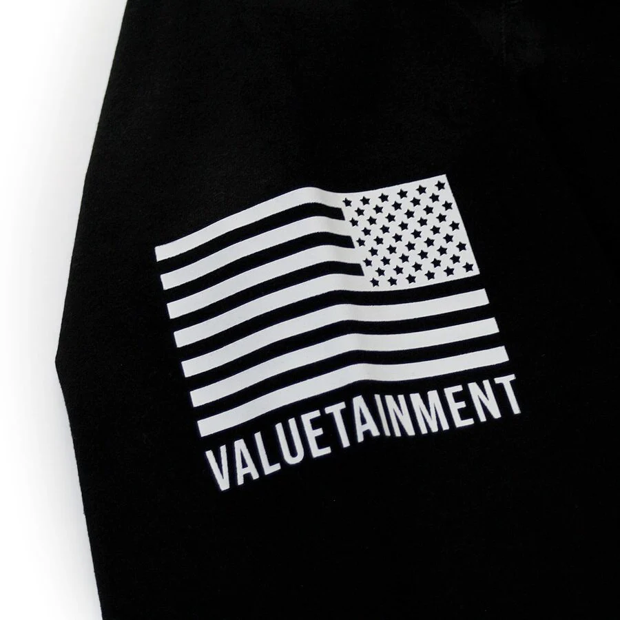 Angry Patriot Black Long Sleeve Lightweight Hoodie - Image 5