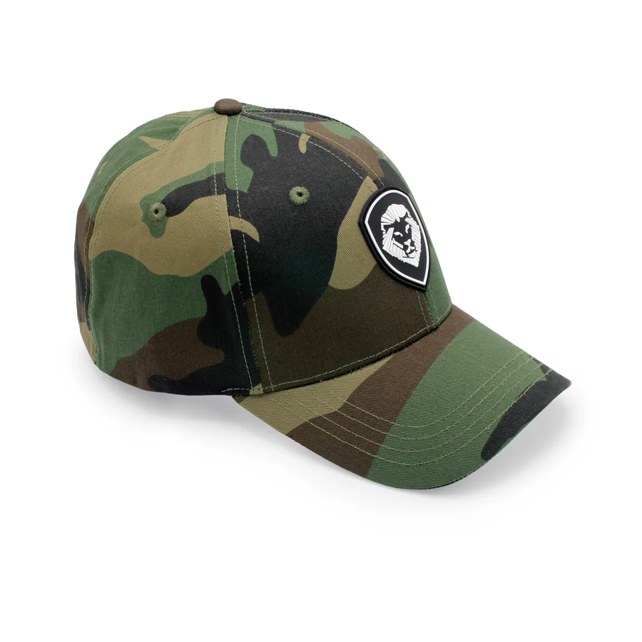 VT Shield Logo Future Looks Bright Camo Snapback Hat - Image 5