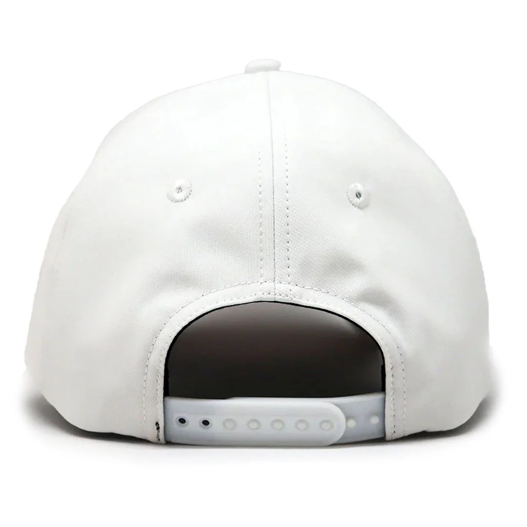 Future Looks Bright 45-47 Inauguration White Snapback Hat - Image 6