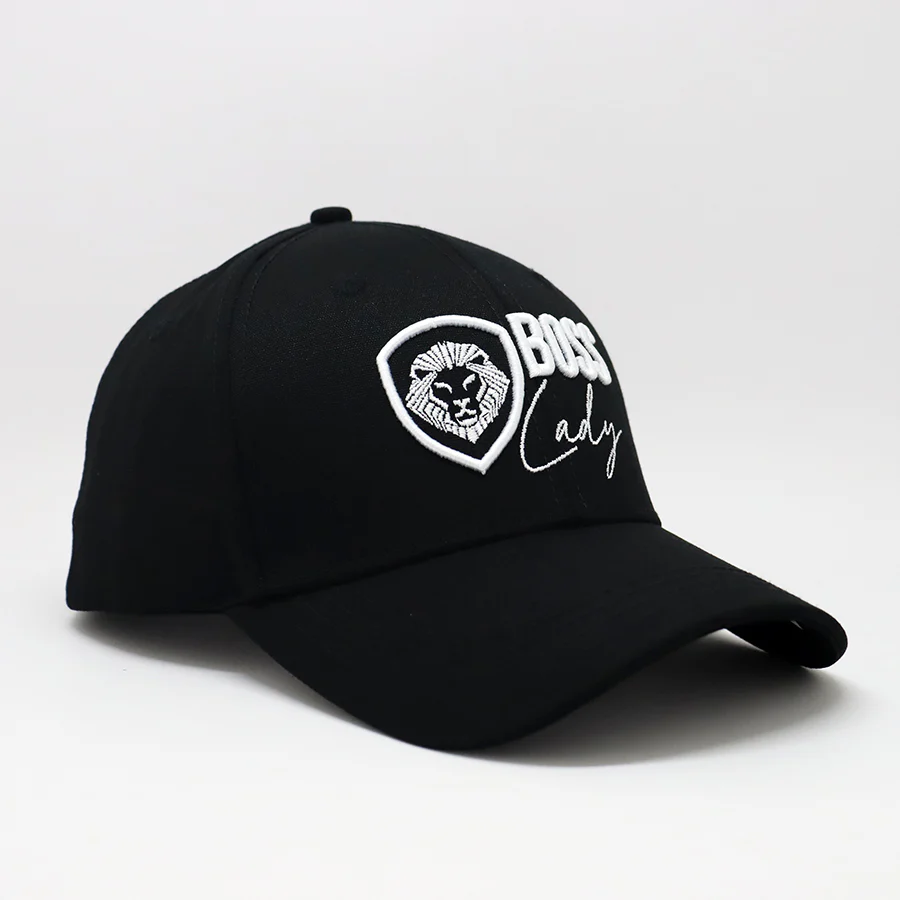 Future Looks Bright Boss Lady Black and White Snapback - Image 6
