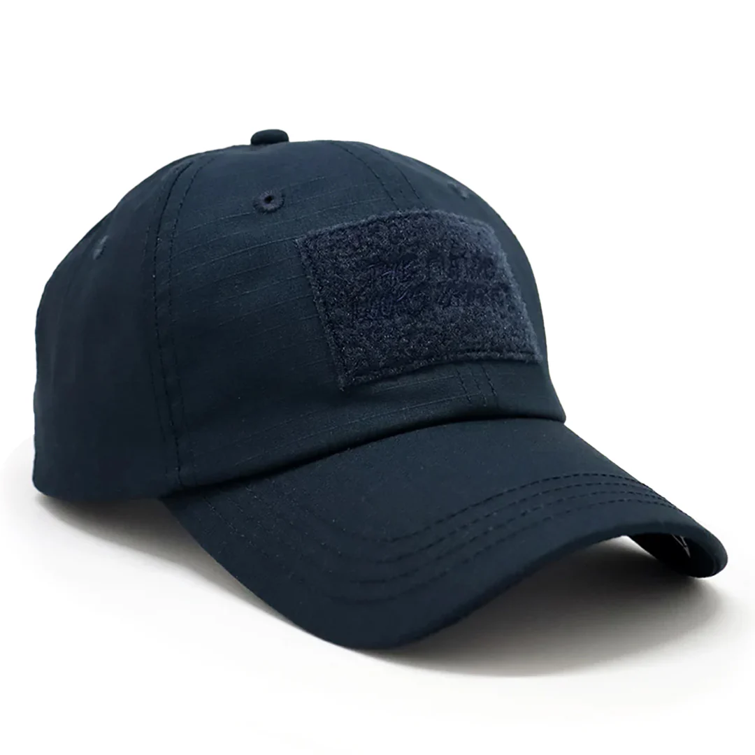 Future Looks Bright Navy Patch Snapback Hat - Image 5