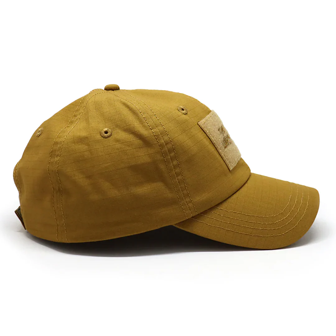 Future Looks Bright Rust Patch Snapback Hat - Image 6