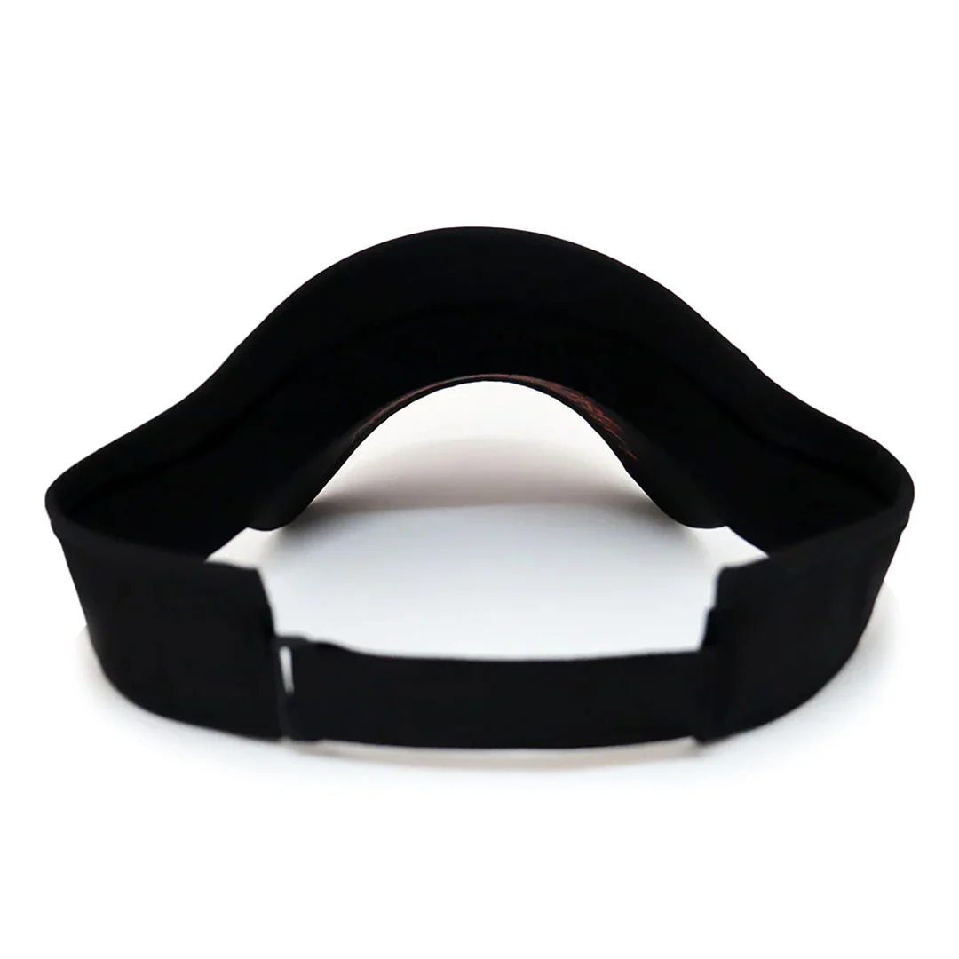 Future Looks Bright Black and Red Visor hat - Image 7