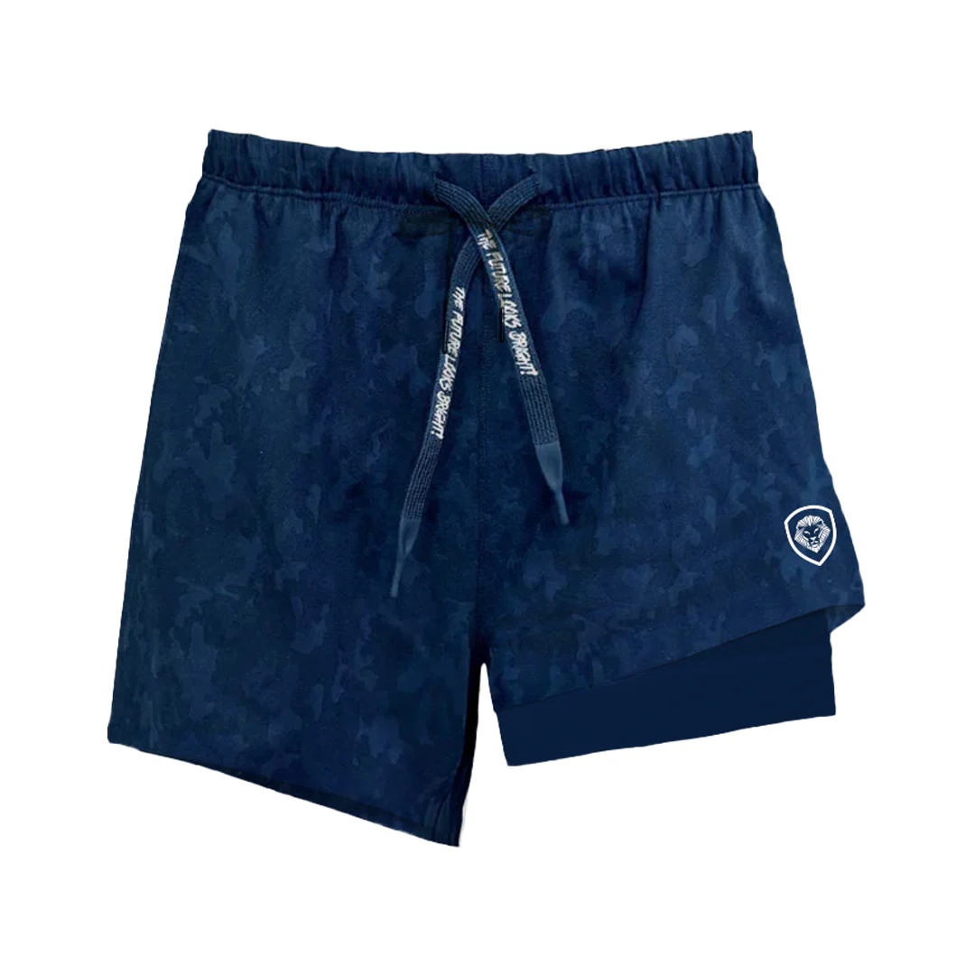 Men's Valuetainment Navy Premium Performance Compression Shorts - Image 4