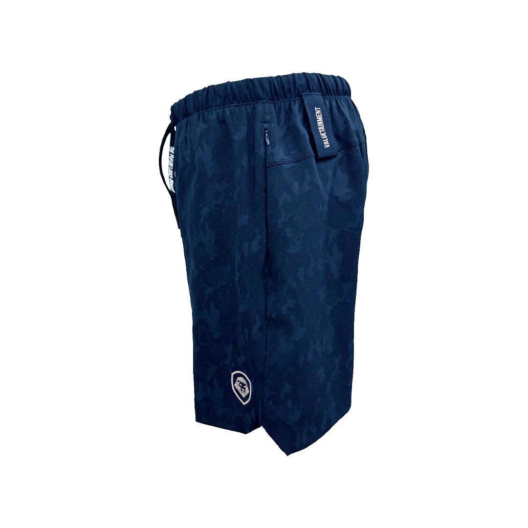 Men's Valuetainment Navy Premium Performance Compression Shorts - Image 5