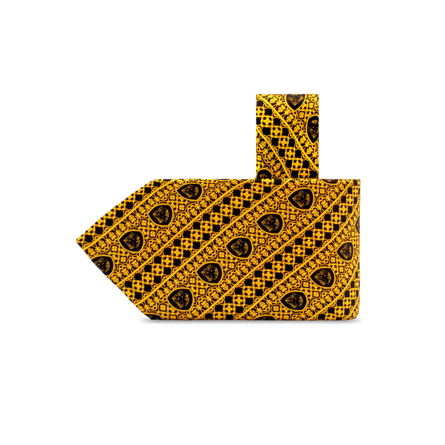 Limited Edition - Valuetainment x Stefano Ricci Yellow & Black Luxury Tie - Image 5