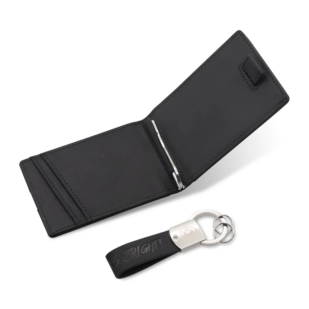 Valuetainment Black Wallet-Keychain Set - Image 11