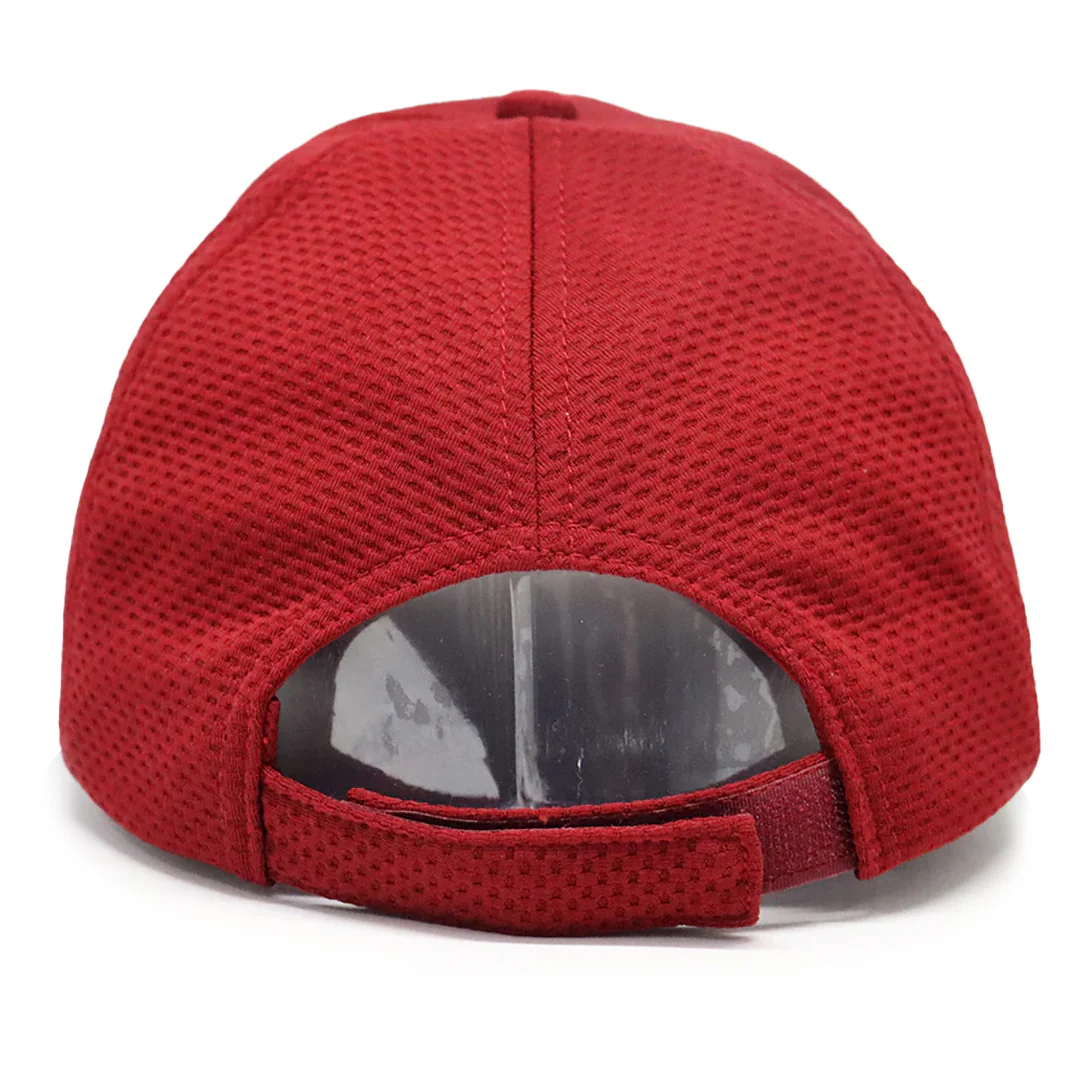 VT Shield Future Looks Bright Burgundy Velcro Performance Hat - Image 6