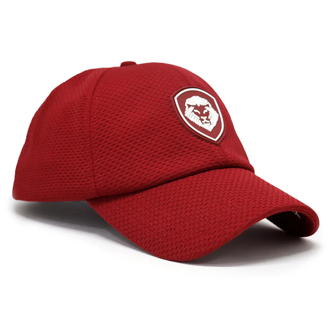 VT Shield Future Looks Bright Burgundy Velcro Performance Hat - Image 8