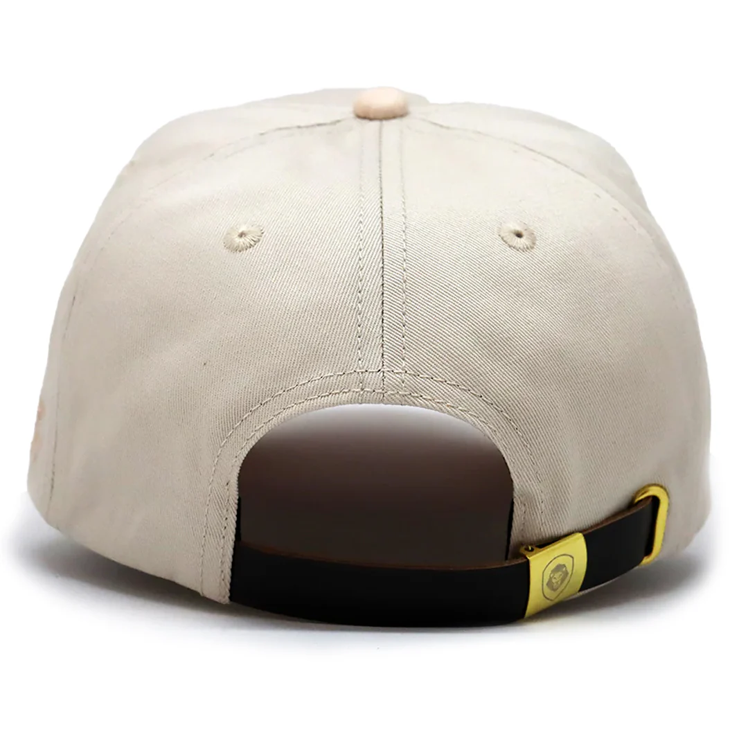 VT Shield Future Looks Bright Peached Suede Brim with leather strap Hat - Image 9