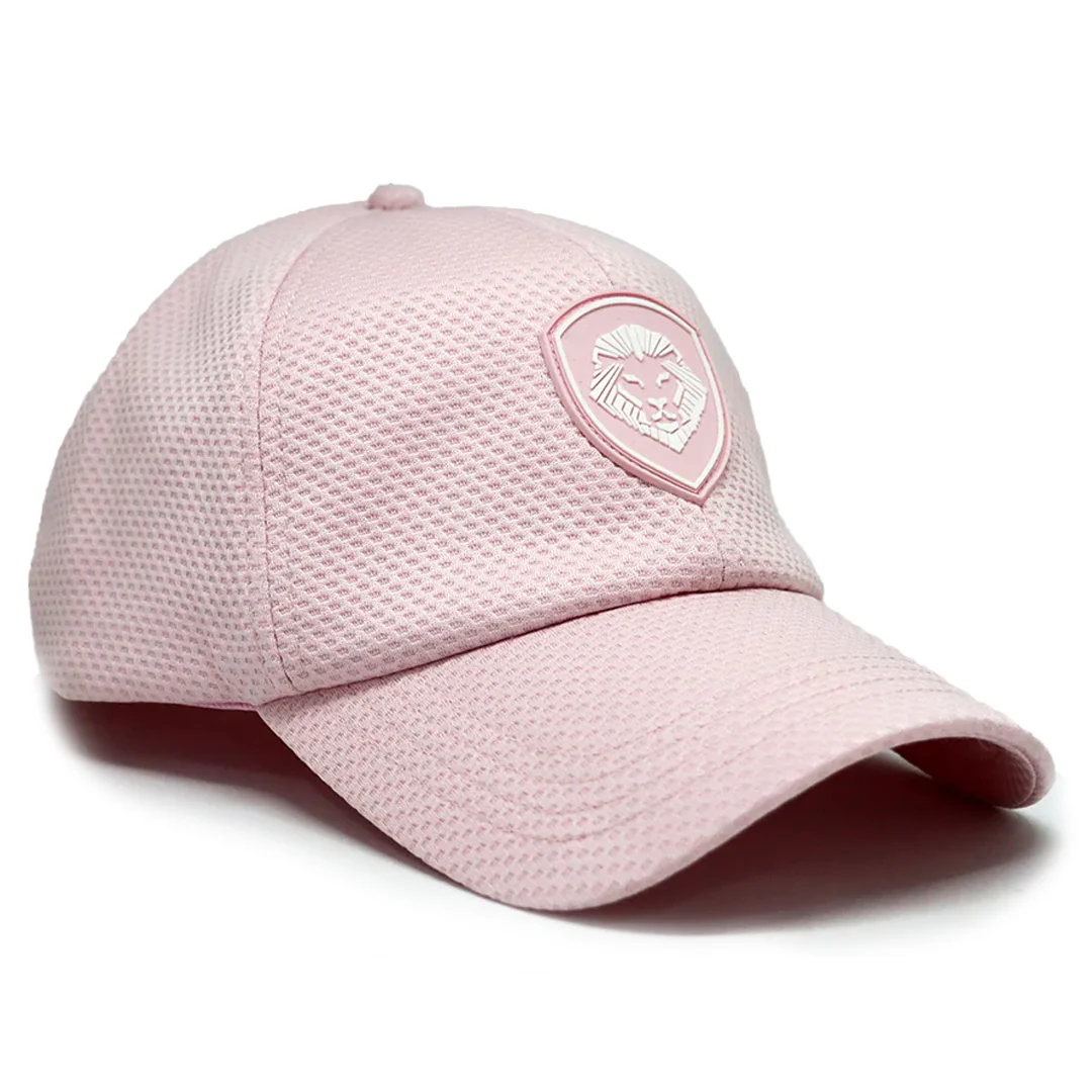 VT Shield Future Looks Bright Powder Pink Velcro Performance Hat - Image 7