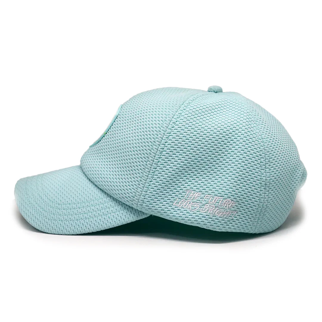 VT Shield Future Looks Bright Turquoise Velcro Performance Hat - Image 6