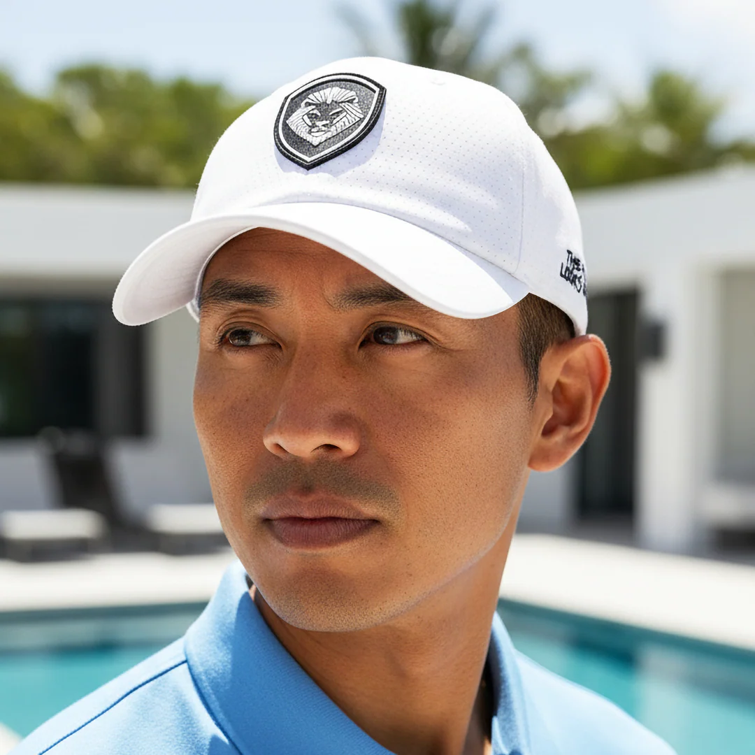 VT Shield Future Looks Bright White Velcro Performance Perforated Hat - Image 3