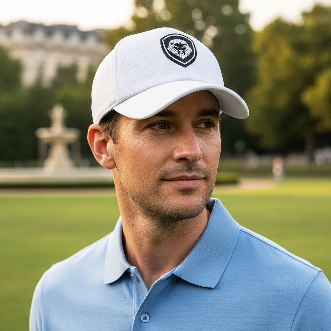 VT Shield Future Looks Bright White Velcro Performance Perforated Hat - Image 4