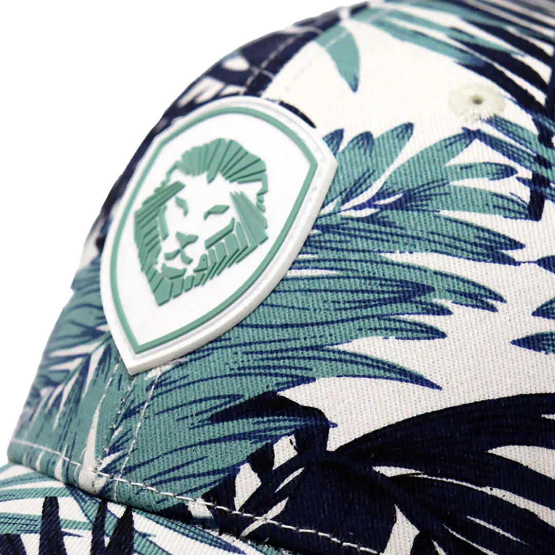 VT Shield logo Tropical Print Future Looks Snapback Hat - Image 3