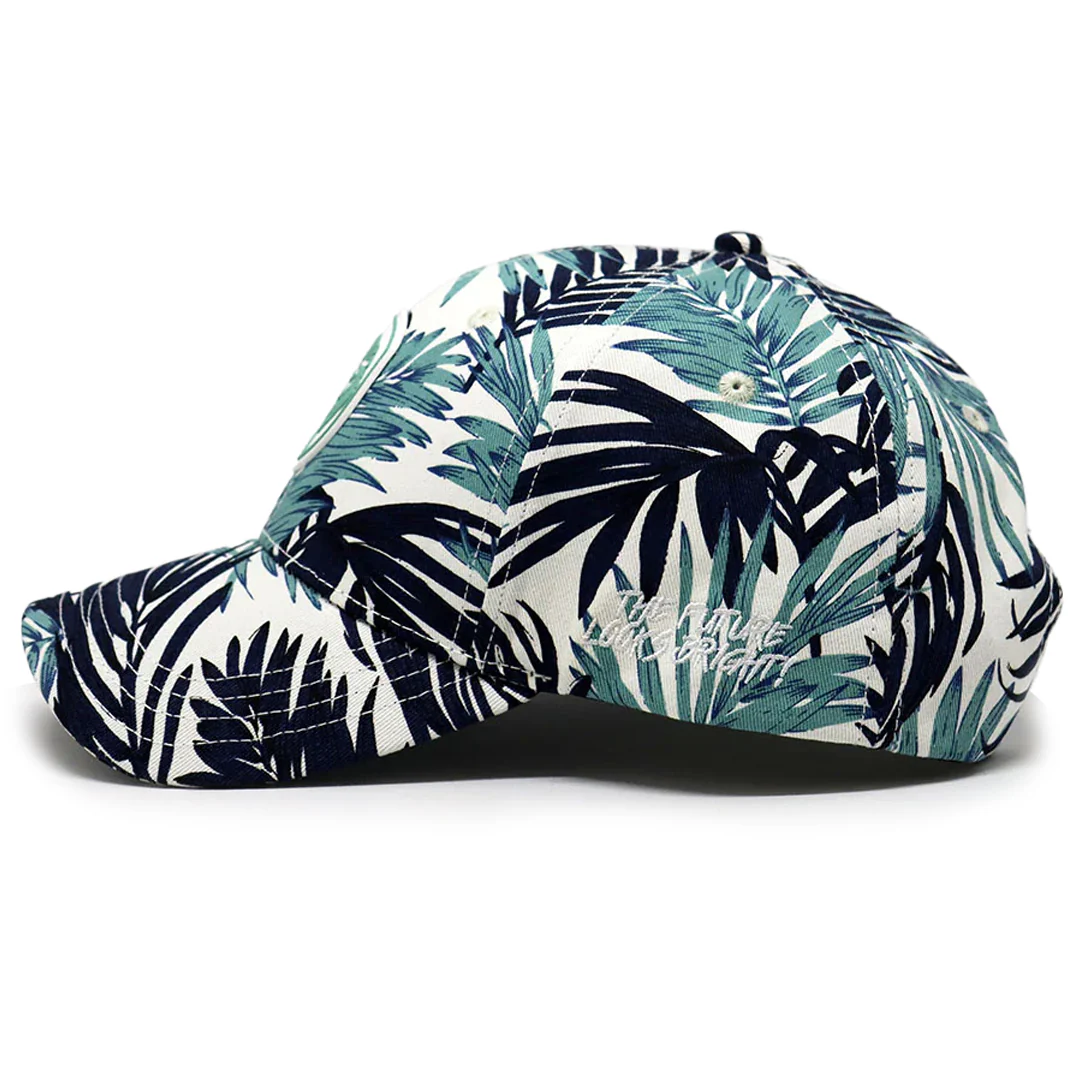 VT Shield logo Tropical Print Future Looks Snapback Hat - Image 4